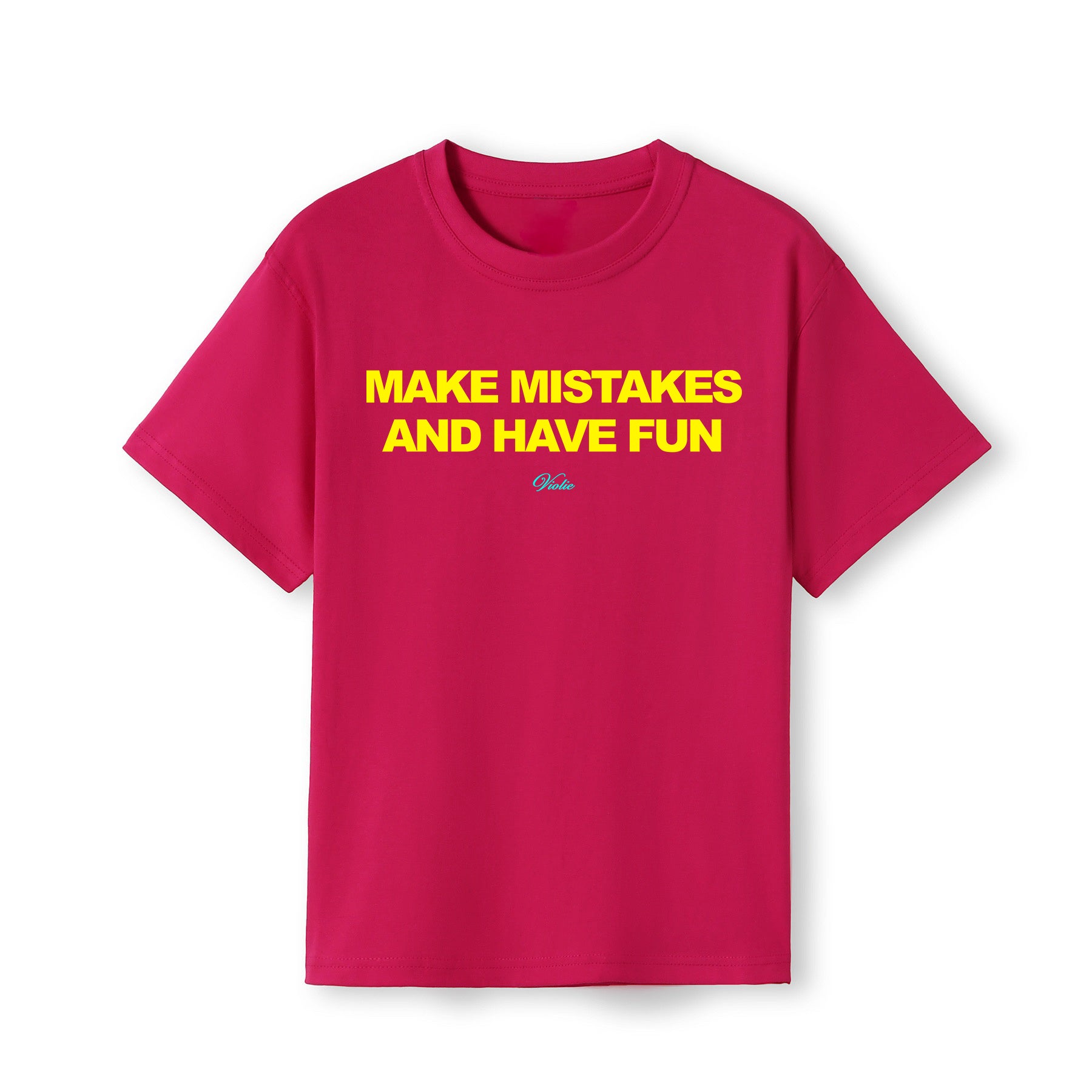 Make Mistakes Baby Tee